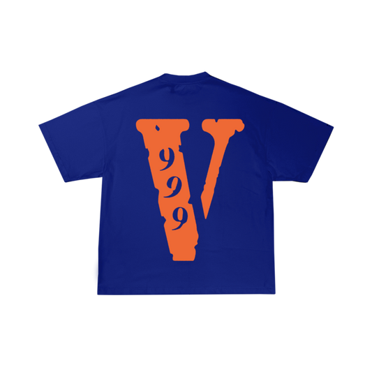 Juice Wrld x Vlone 999 Tee Blue
