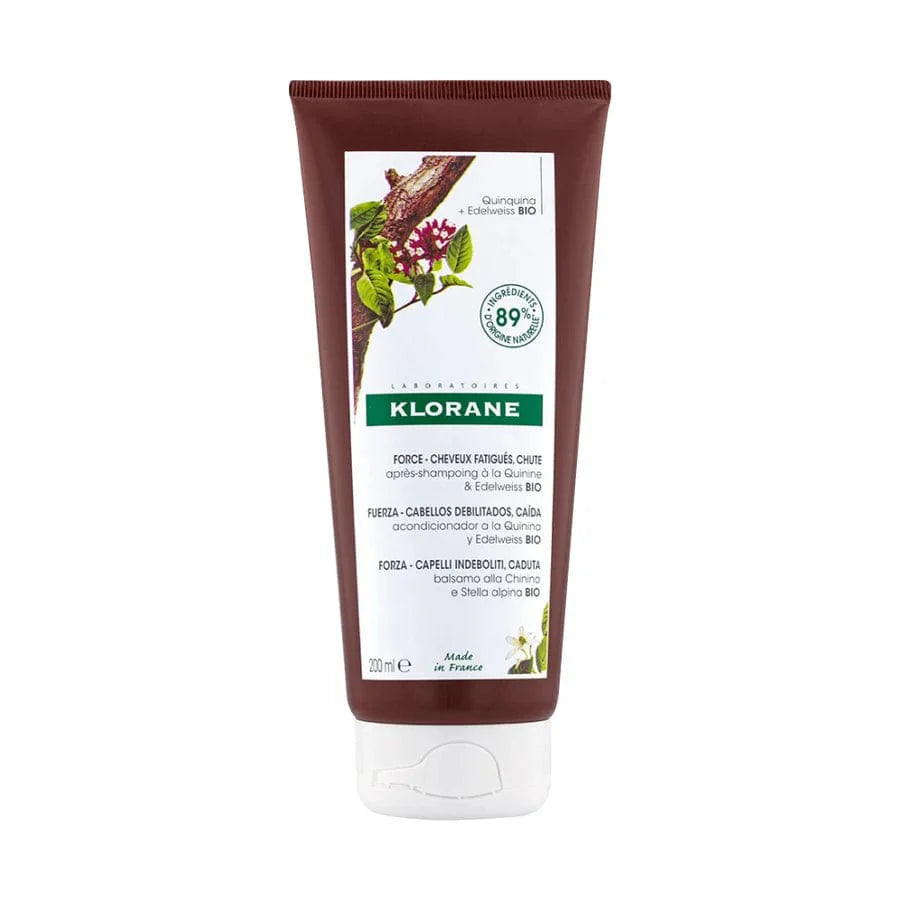 Après-shampoing fortifiant à la quinine et à l'extrait de fleur d'amour bio Klorane 200 ml