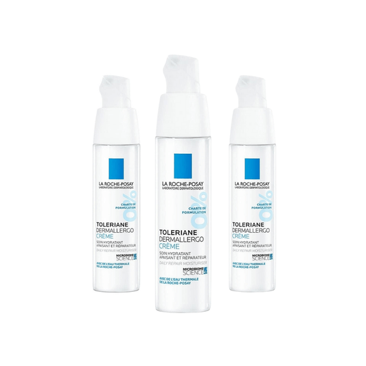 La Roche Posay Toleriane Dermallergo Moisturisers Cream 40 ml 3 Pack