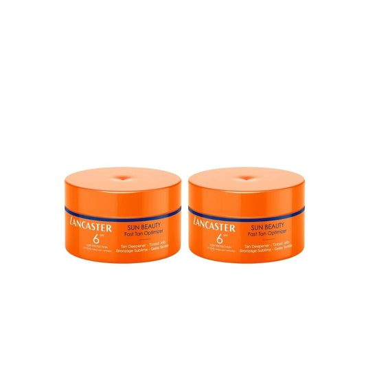 Lancaster Sun Beauty Tan Deepener Tinted Jelly SPF6 200 ml 2 Pack