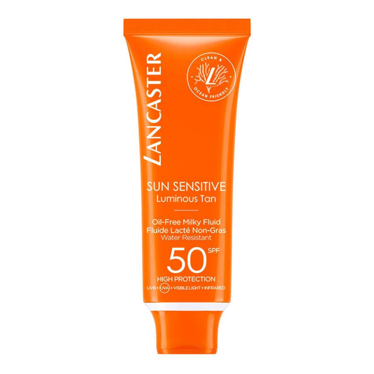 Lancaster Sun Sensitive Oil-Free Milky Fluid SPF50  Face Cream 50 ml