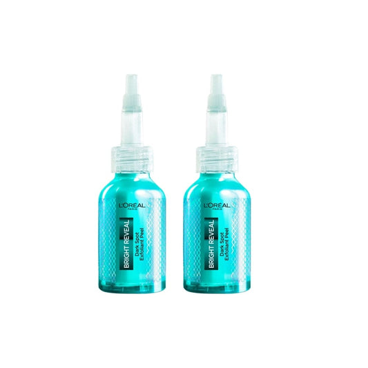 Loreal Paris Bright Reveal Anti Dark Spot Exfoliant Regenerating Peeling Serum 25 ml 2 Pack