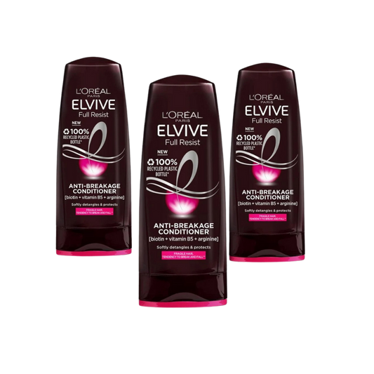 Loreal Paris Elseve Complete Resistance Anti-Shedding 2-in-1 Conditioner 360 ml 3 Pack