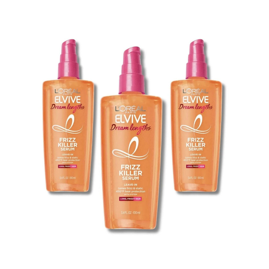 Loreal Paris Elseve Dream Long Perfectly Straight Smoothing Hair Serum 100 ml 3 Pack