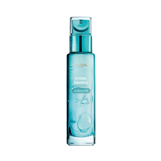 Loreal Paris Hydra Genius Hyaluronic Acid + Aloe Vera Liquid Moisturiser for Normal to Dry Skin, 70ml