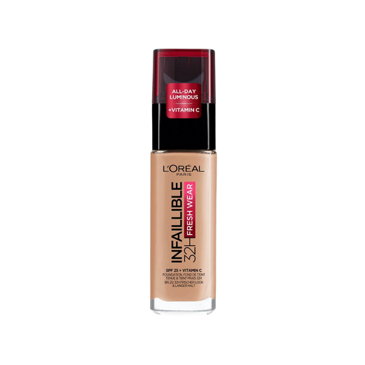 Loreal Paris Infaillible 32H Fresh Wear Vitamin C Foundation -220 Sand