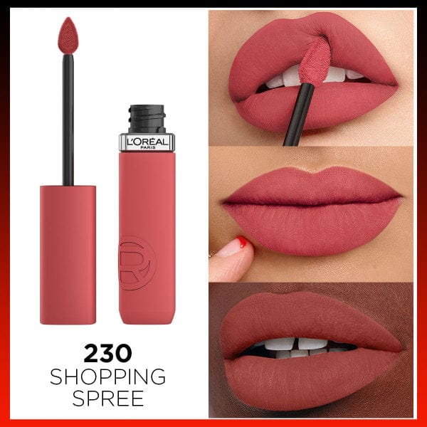 Rouge à lèvres liquide Infaillible Matte Resistance de L'Oréal Paris - 230 €