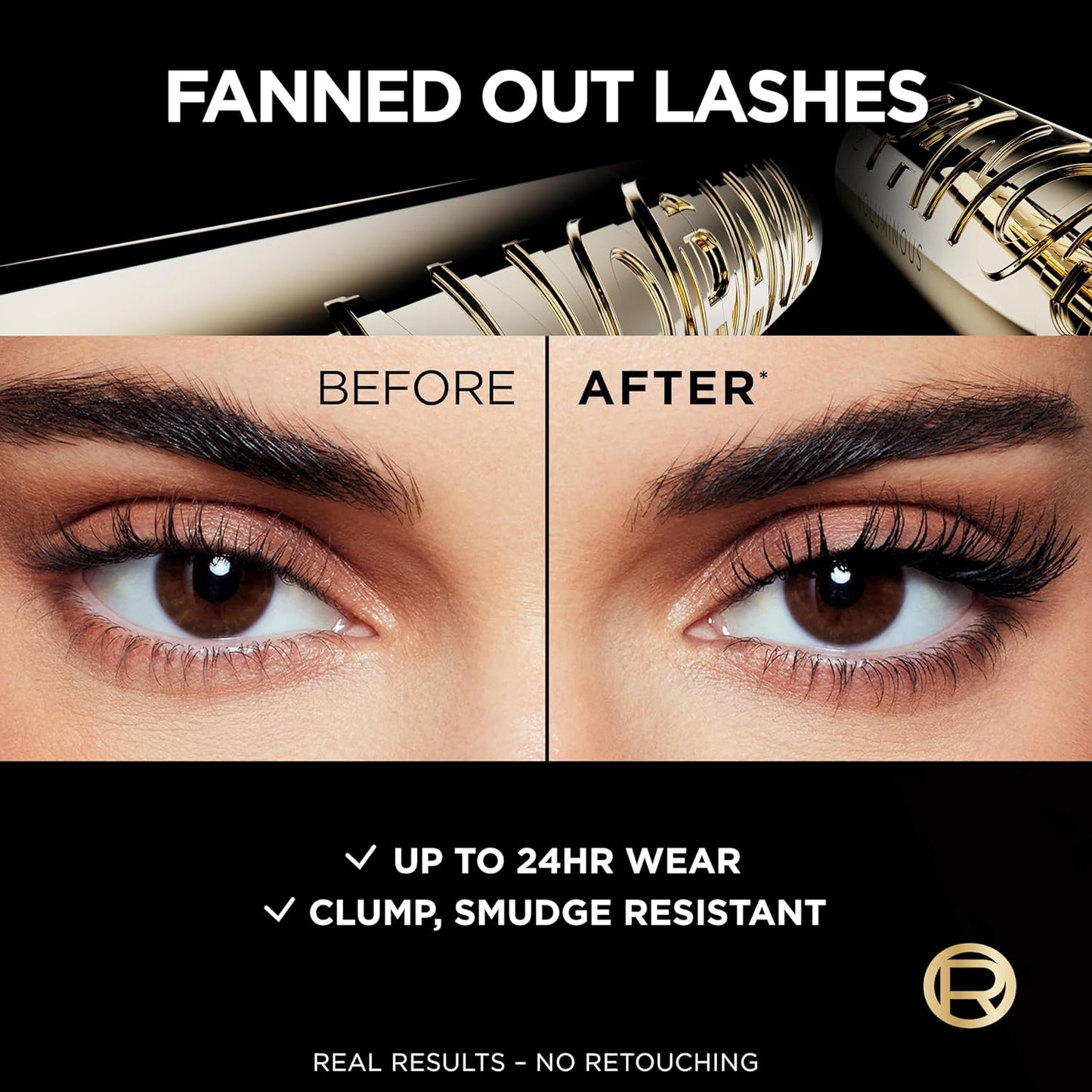 Loreal Paris Panorama Washable Mascara - Dark Brown