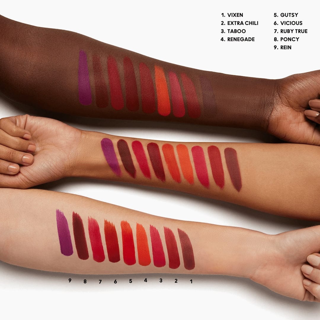 Mac Locked Kiss 24HR Matte Lipstick-Vixen
