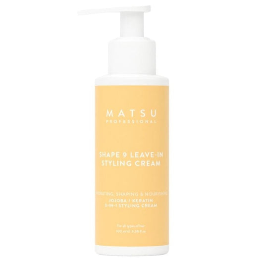 Matsu Shape 9 Leave In Styling Cream - Leave In Styling Hair Care Cream 100ml
