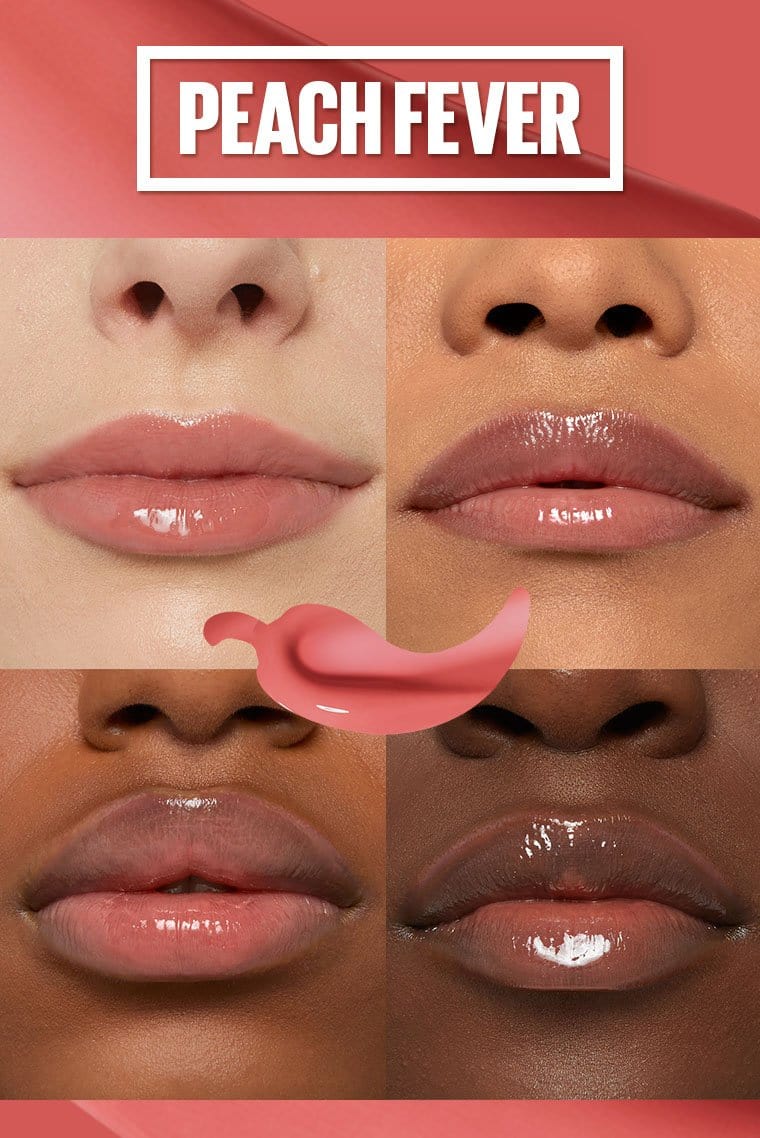 Maybelline New York Lifter Plump Lip Gloss -005 Peach Fever