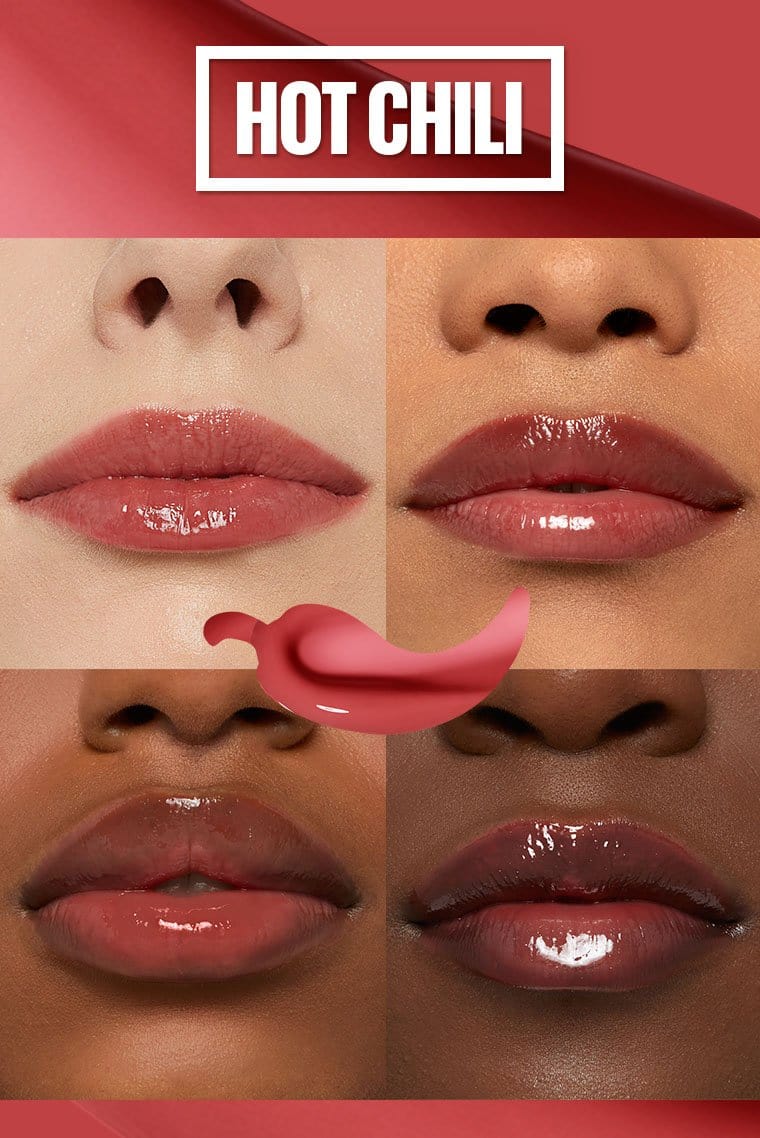 Maybelline New York Lifter Plump Lip Gloss -006 Hot Chili