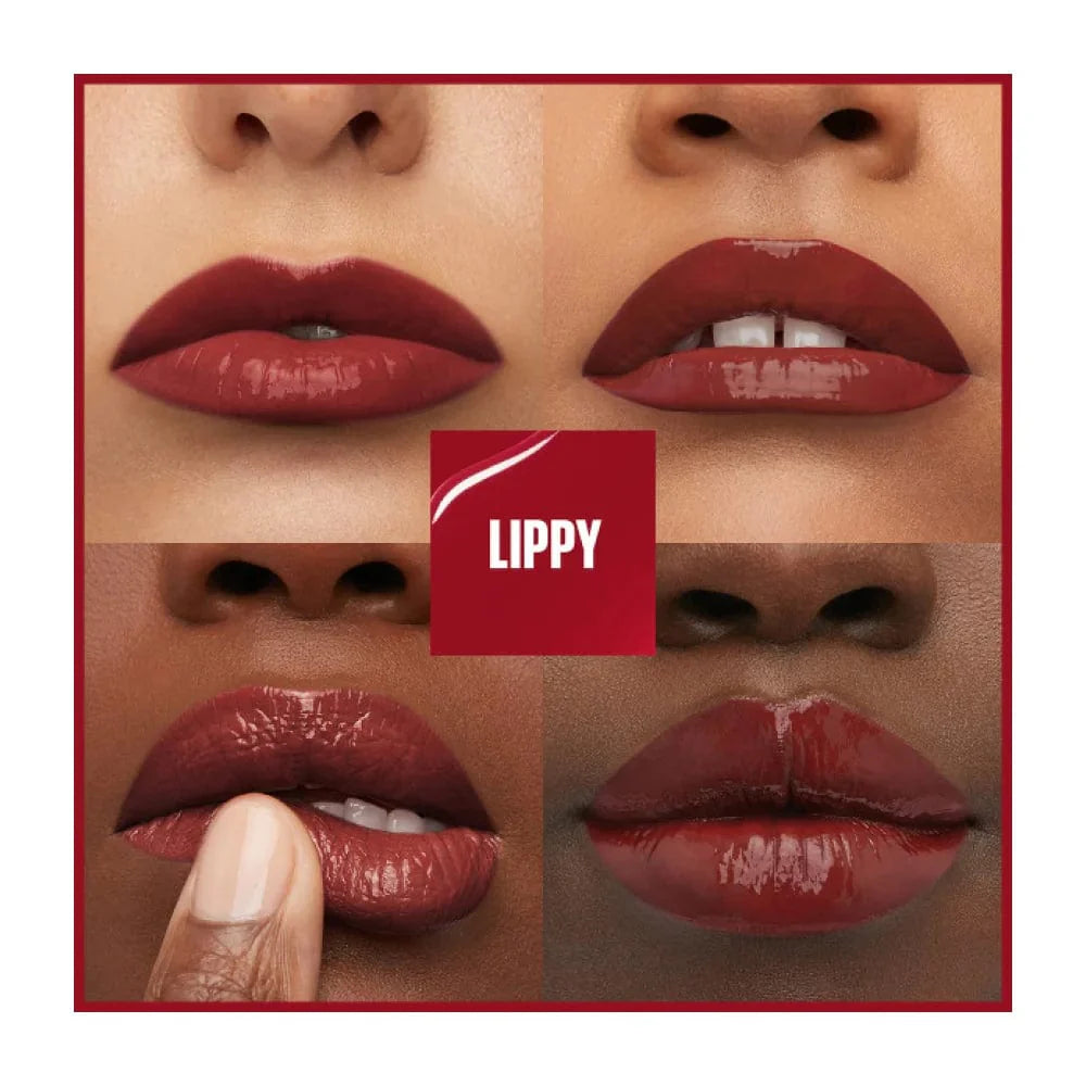 Rouge à lèvres liquide brillant longue tenue Super Stay Vinyl Ink de Maybelline New York - 10 rouges à lèvres - Lot de 2