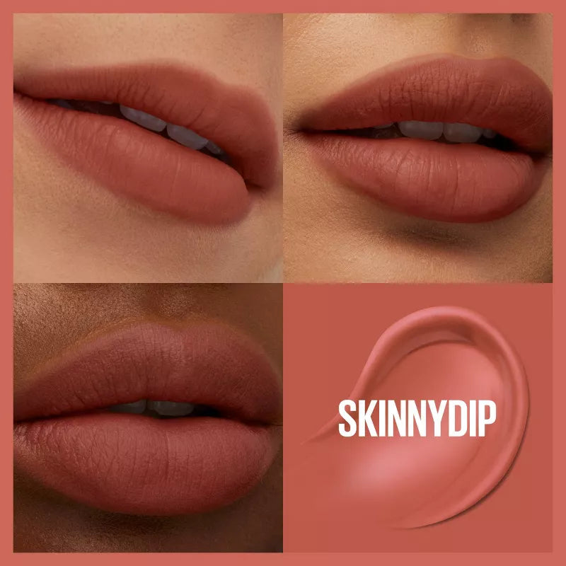 Maybelline Super Stay Teddy Tint Teinte liquide mate longue tenue - 15 Skinny Dip