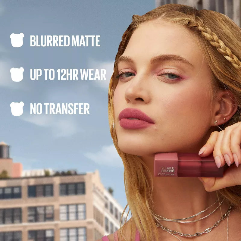 Maybelline Super Stay Teddy Tint Long Lasting Liquid Matte Tint -35 July Forever