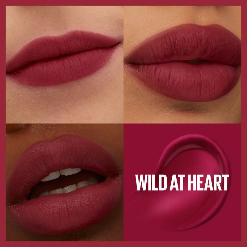 Maybelline Super Stay Teddy Tint Long Lasting Liquid Matte Tint -50 Wild at Heart