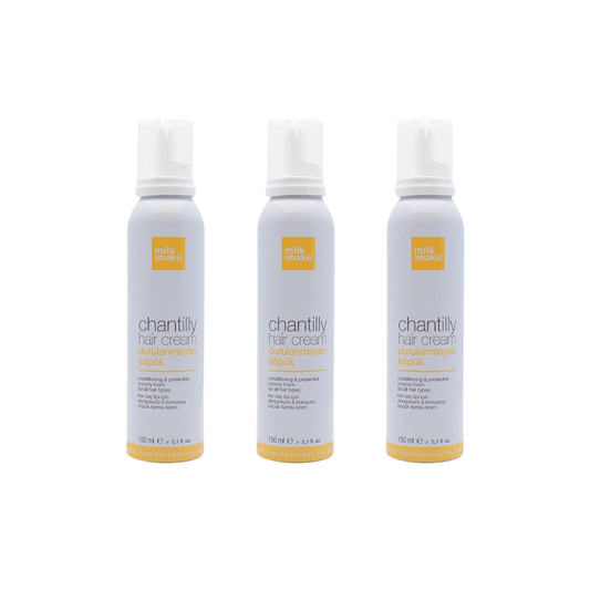 Milk_shake Chantilly Hair Cream Leave-in Foam 150 ml 3 Pack