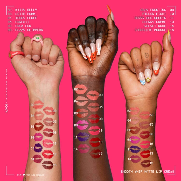 NYX Professional Makeup Smooth Whip Rouge à lèvres liquide mat crémeux - Mousse au chocolat