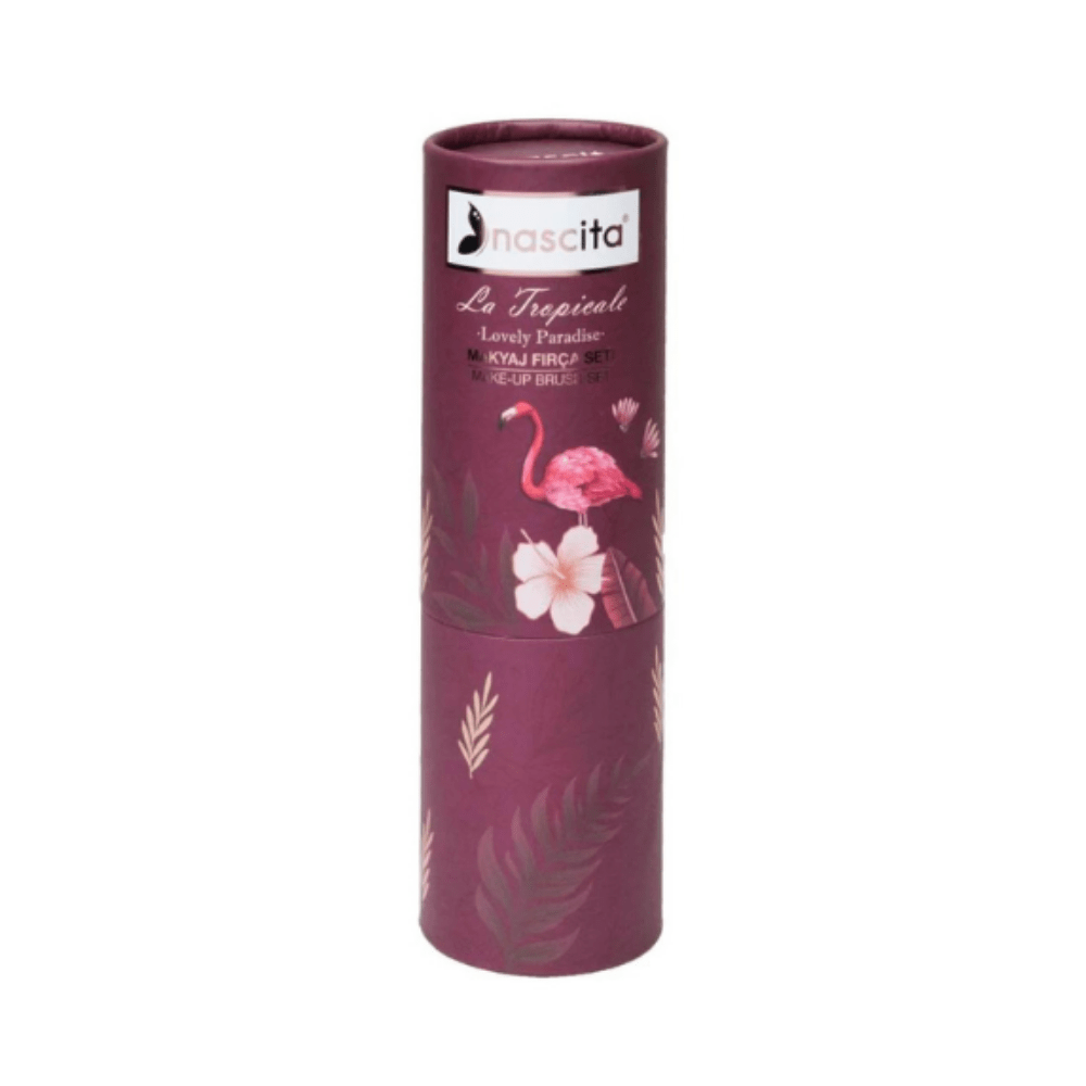 Nascita Burgundy Makeup Brush Set -95