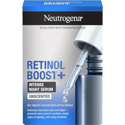 Neutrogena Retinol Boost+ Intense Night Serum 30ml / 1.0 fl oz 2 Pack