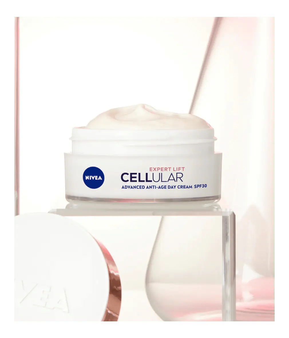Nivea Cellular Expert Lift Pure Bakuchiol + HA Anti-Age Day Cream SPF30 50ml - 2 Pack
