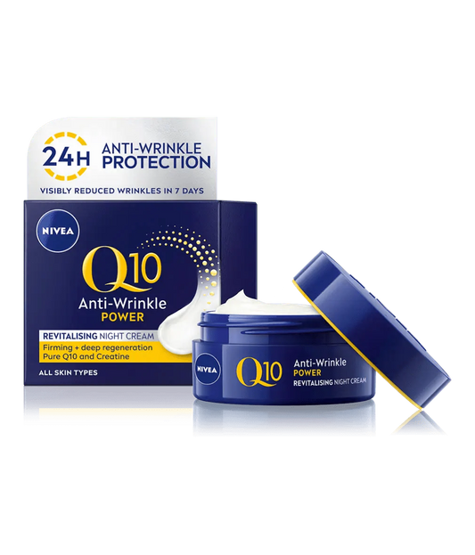 Nivea Q10 Power Anti-Wrinkle + Firming Night Cream 50ml / 1.7 fl oz
