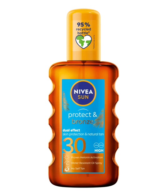 Nivea Sun Tan Activating Oil SPF30 Protect&Bronze 200ml / 6.8 fl.oz
