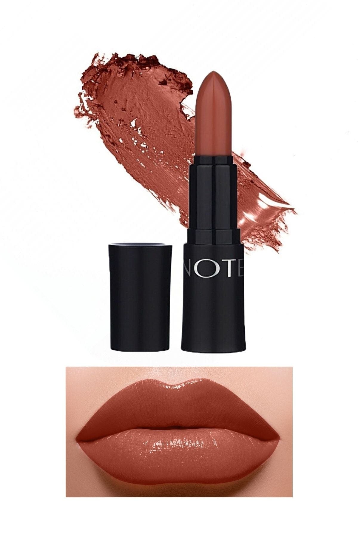 Note Cosmetics Mattemoist Lipstick Matte Finish Lipstick 302 Mirage