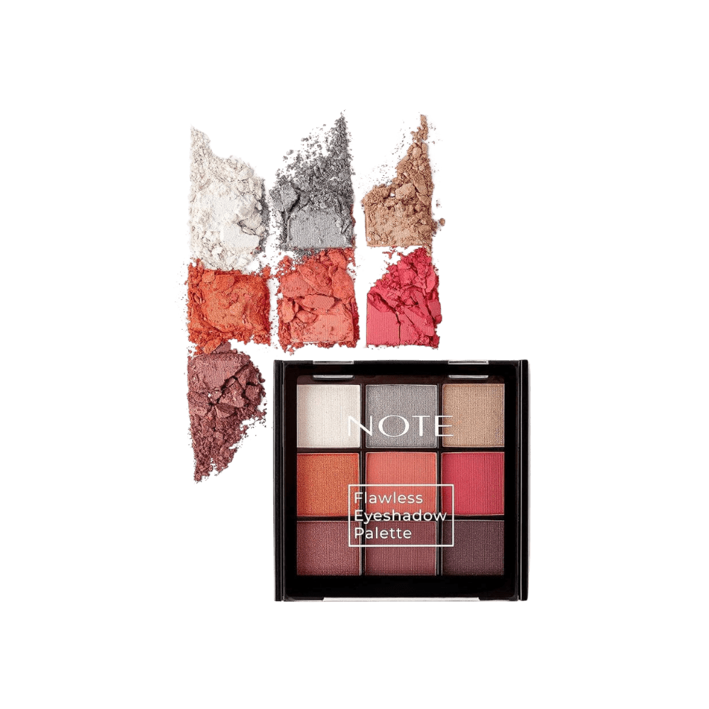 Note Flawless Palette de fards à paupières 02