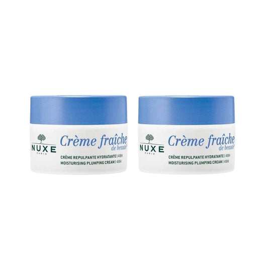 Nuxe Crème Fraîche Soin Hydratant 48h 50 ml (Peau Normale) Lot de 2