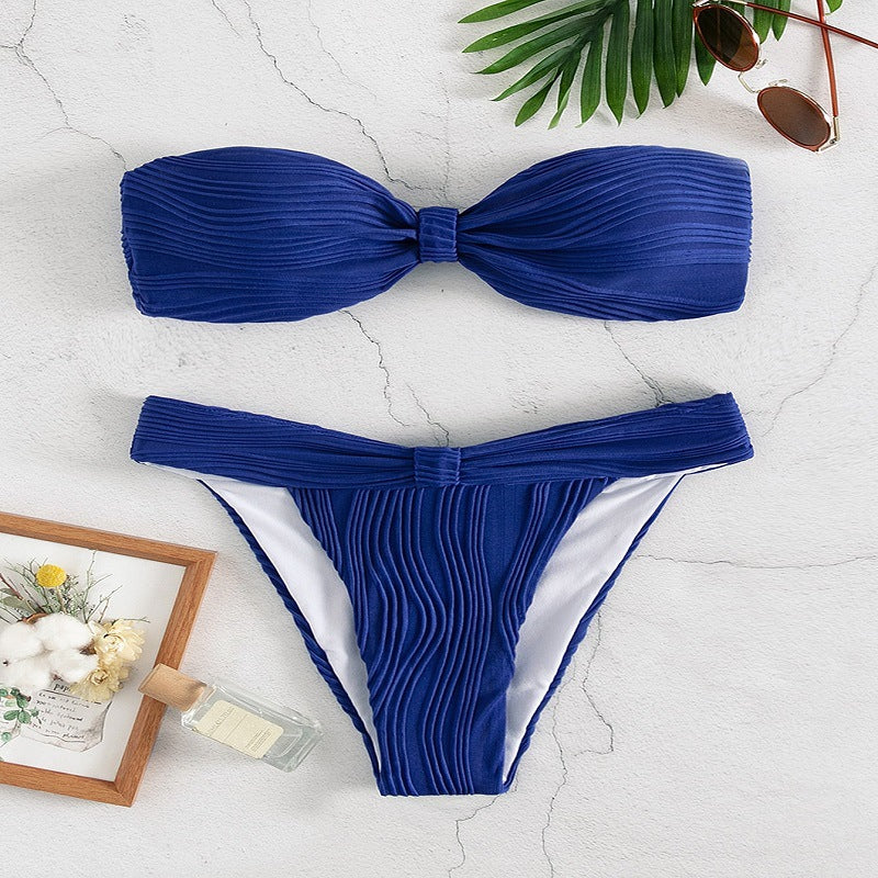 Classic Split Sexy Women Special Fabric Women Swimsuit