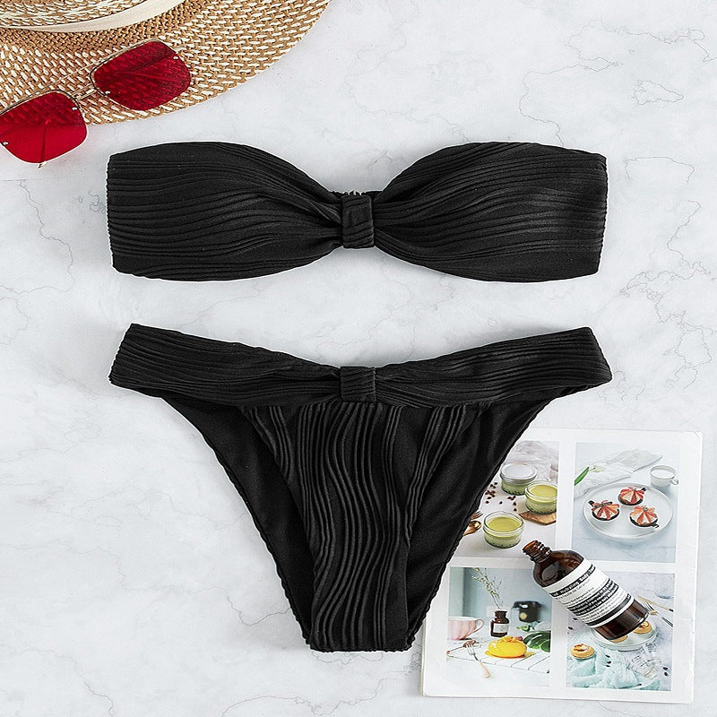 Classic Split Sexy Women Special Fabric Women Swimsuit