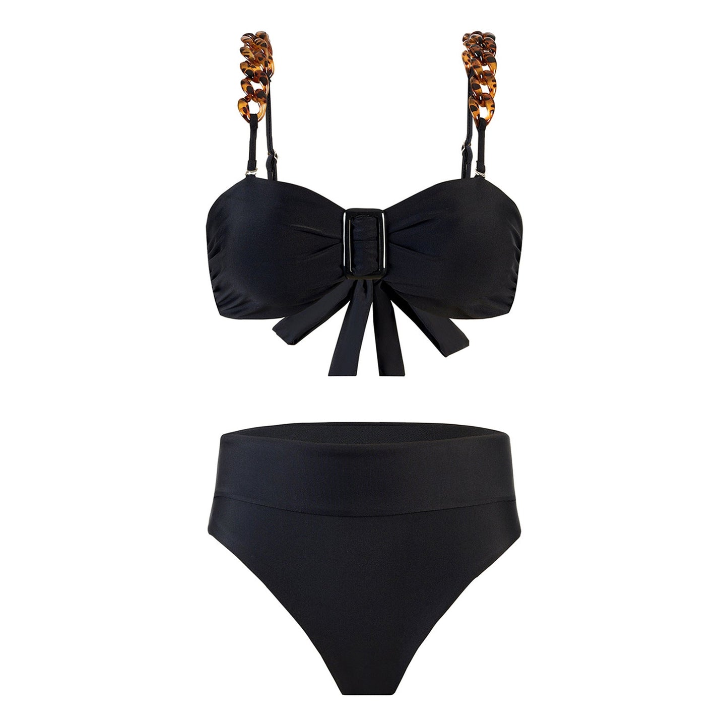 High Waist Print Bikini Swimsuit Sexy Swimwear Women Bikini