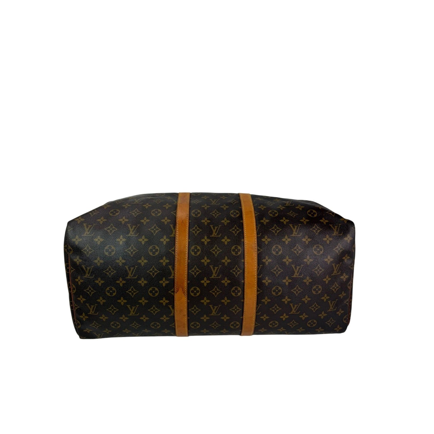 Sac de voyage Louis Vuitton Keepall 55 en toile monogrammée