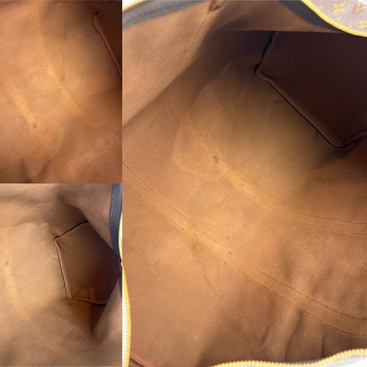 Sac de voyage Louis Vuitton Keepall 55 en toile monogrammée
