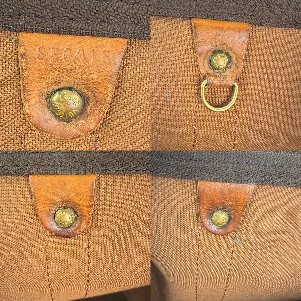 Sac de voyage Louis Vuitton Keepall 55 en toile monogrammée