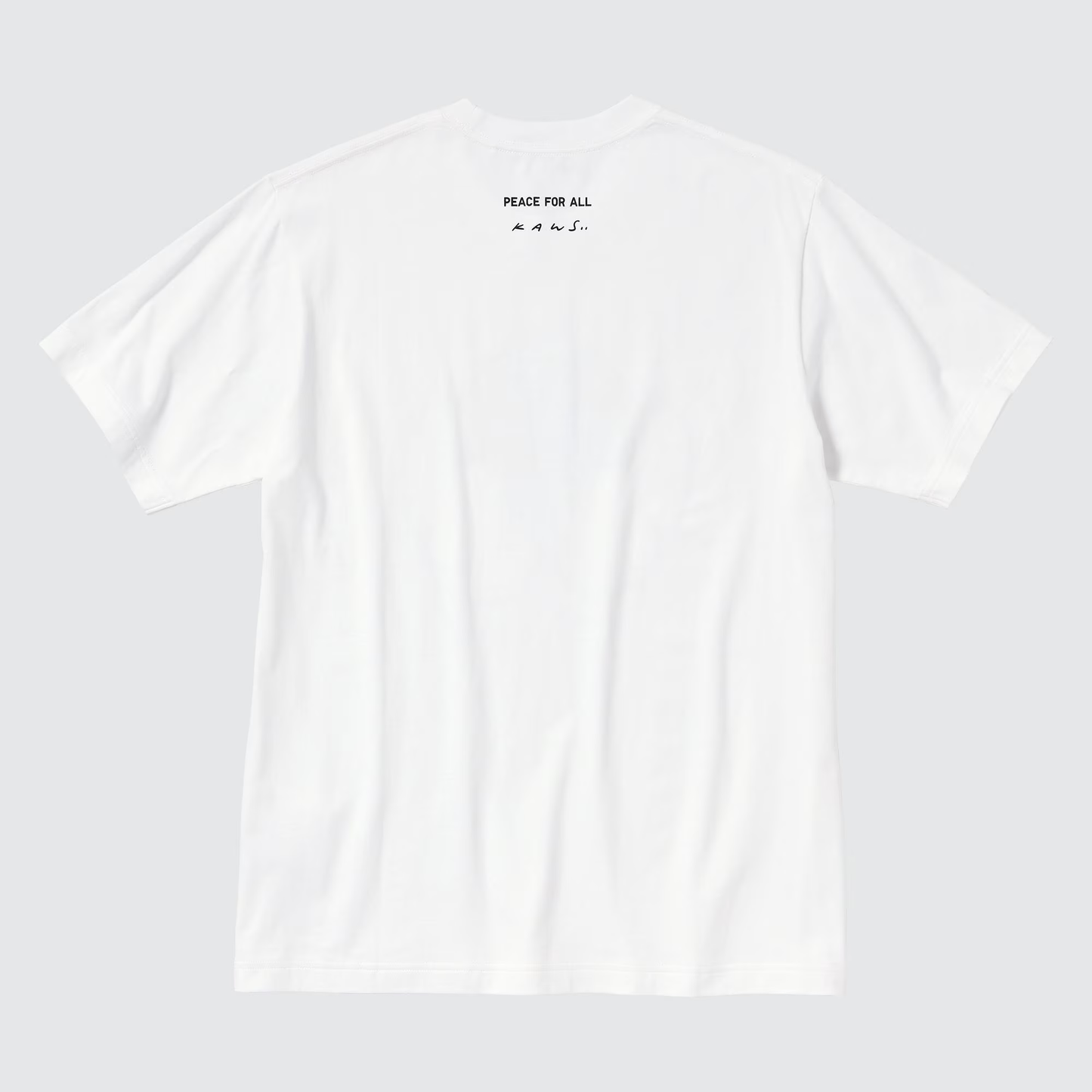 PEACE FOR ALL Short-Sleeve Graphic T-Shirt (Kaws)