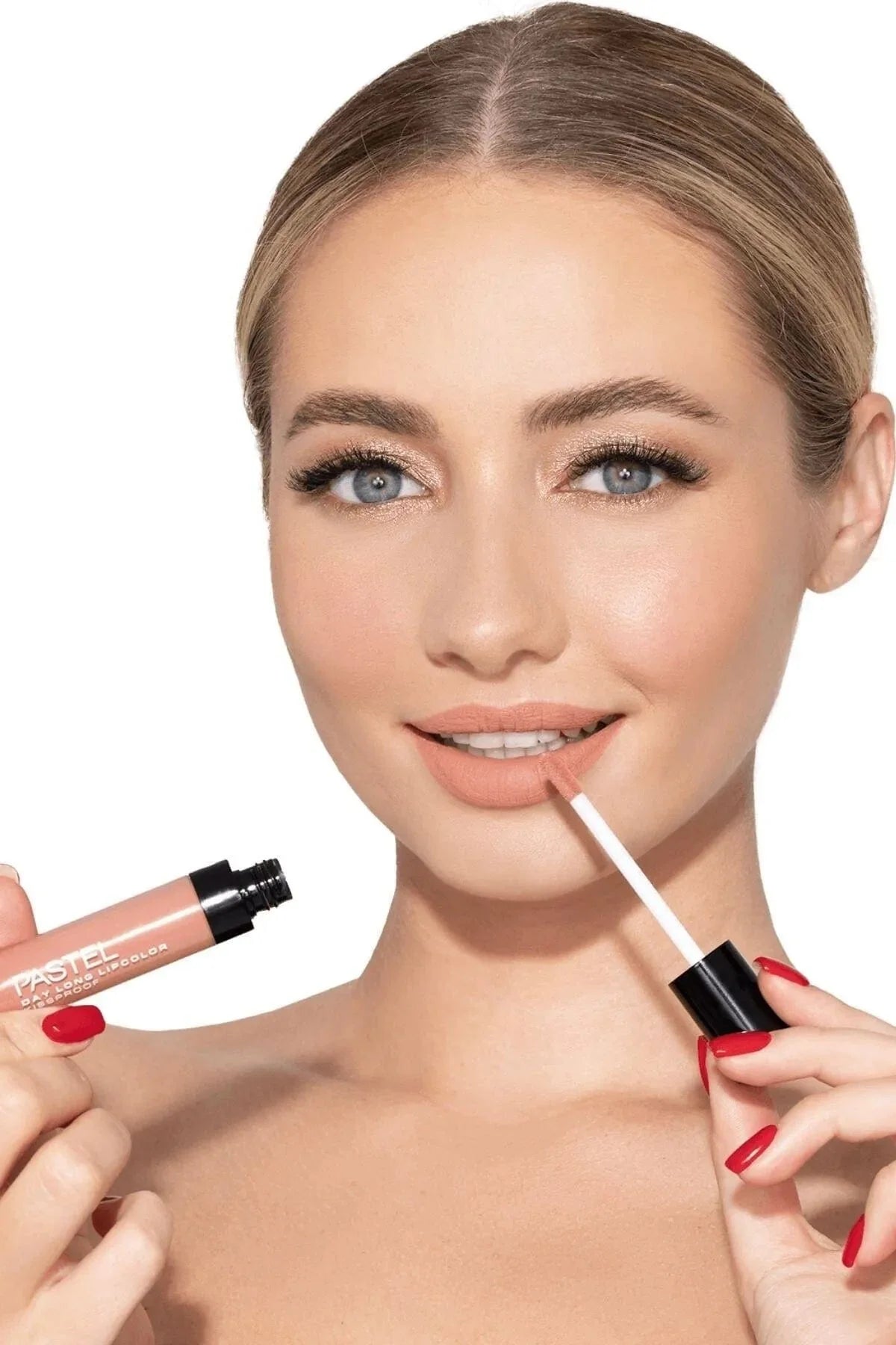 Rouge à lèvres liquide Pastel Kissproof Daylong - 47 - Lot de 2