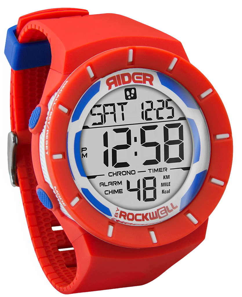 Montre Coliseum Fit™ (rouge/blanc/bleu)