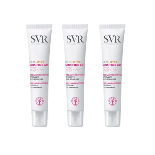 SVR Sensifine AR SPF50+ Sunscreen Cream 40 ml 3 Pack