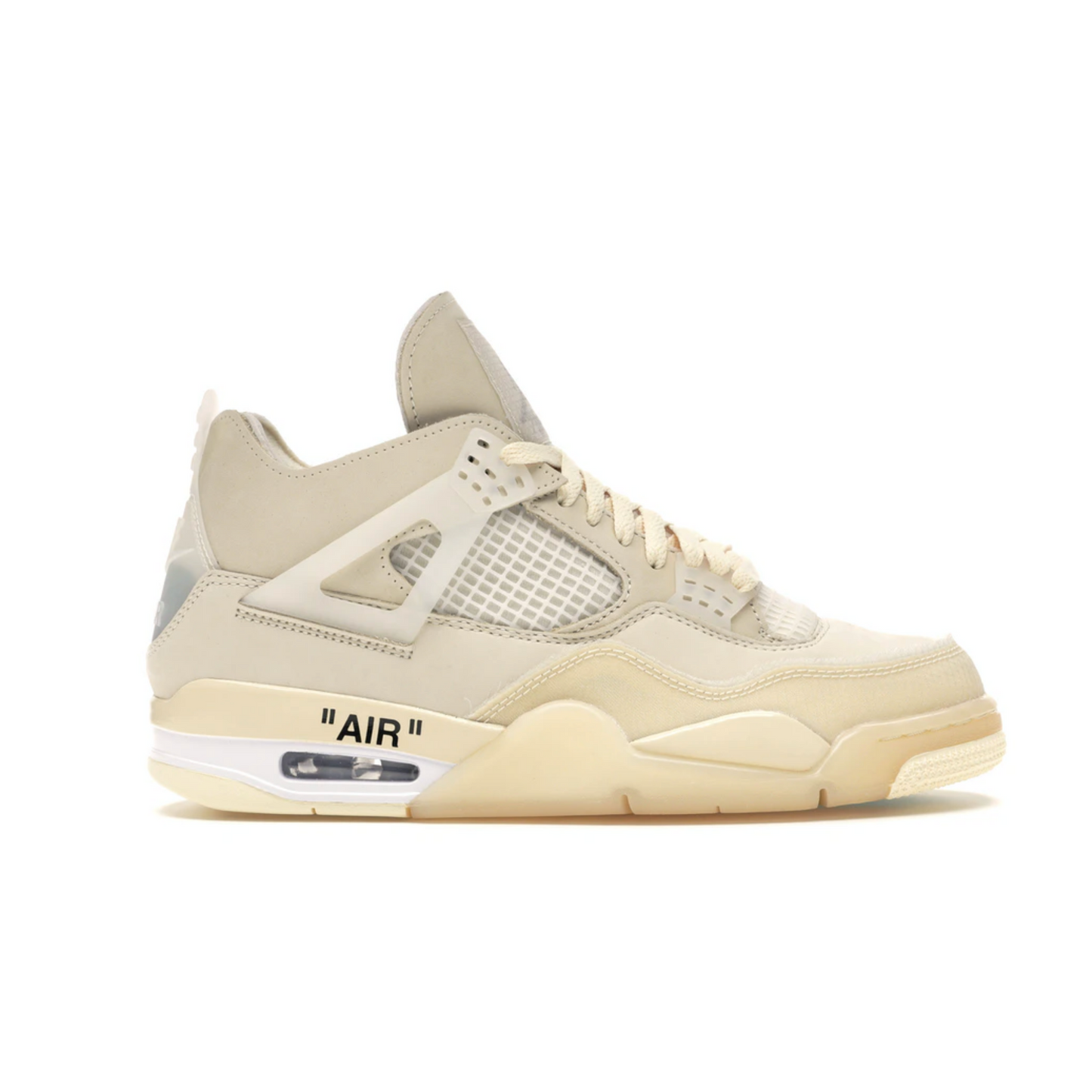 Air Jordan Retro 4 Off-White Sail (Femme)