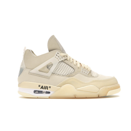 Air Jordan Retro 4 Off-White Sail (Femme)