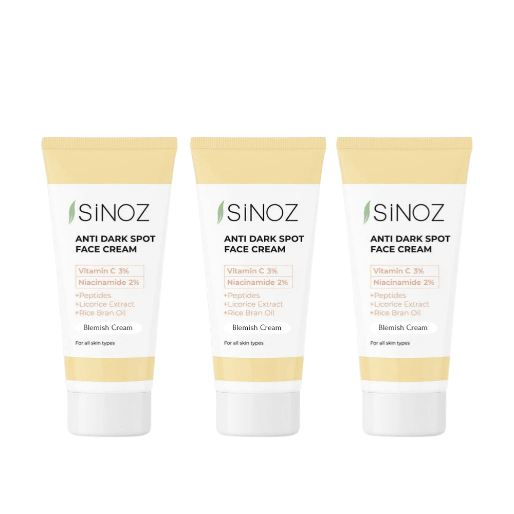 Crème anti-imperfections Sinoz 40 ml, lot de 3