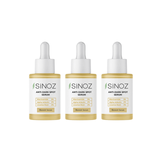 Sinoz Skin Care Serum For Dark Spots And Acne Scars 30ml 3 Pack