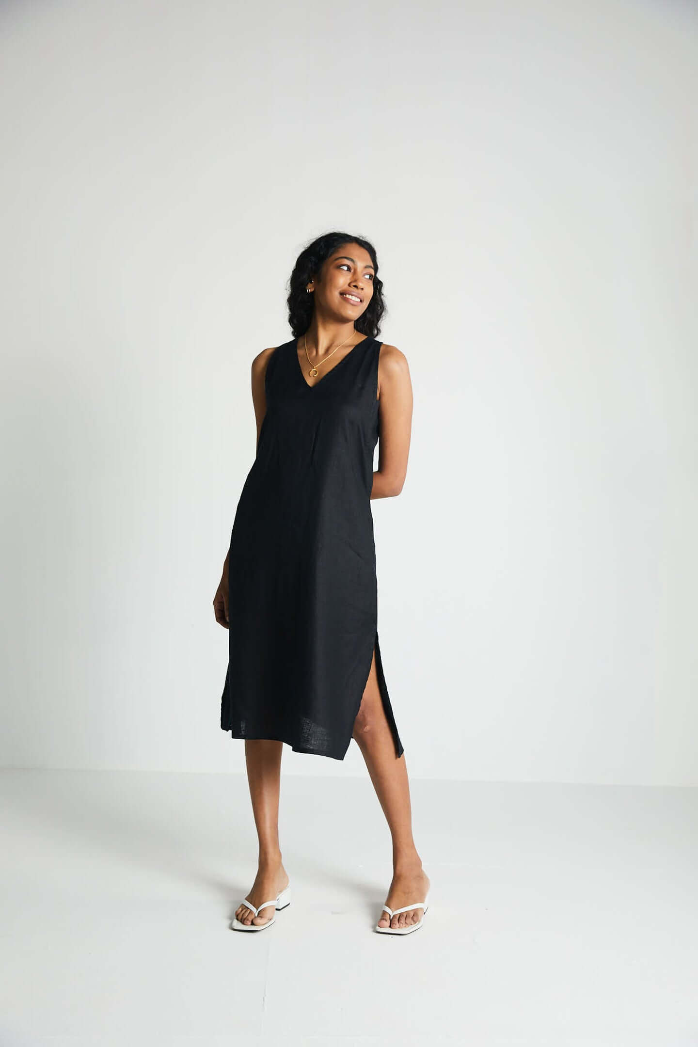 La robe Hemp Noir