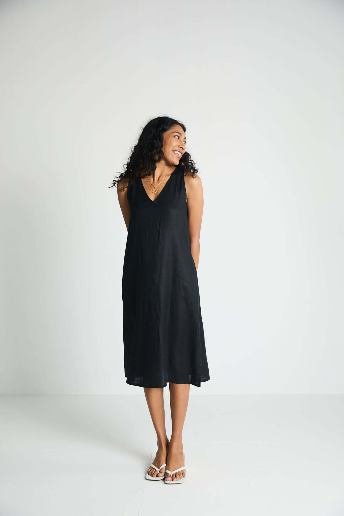 La robe Hemp Noir