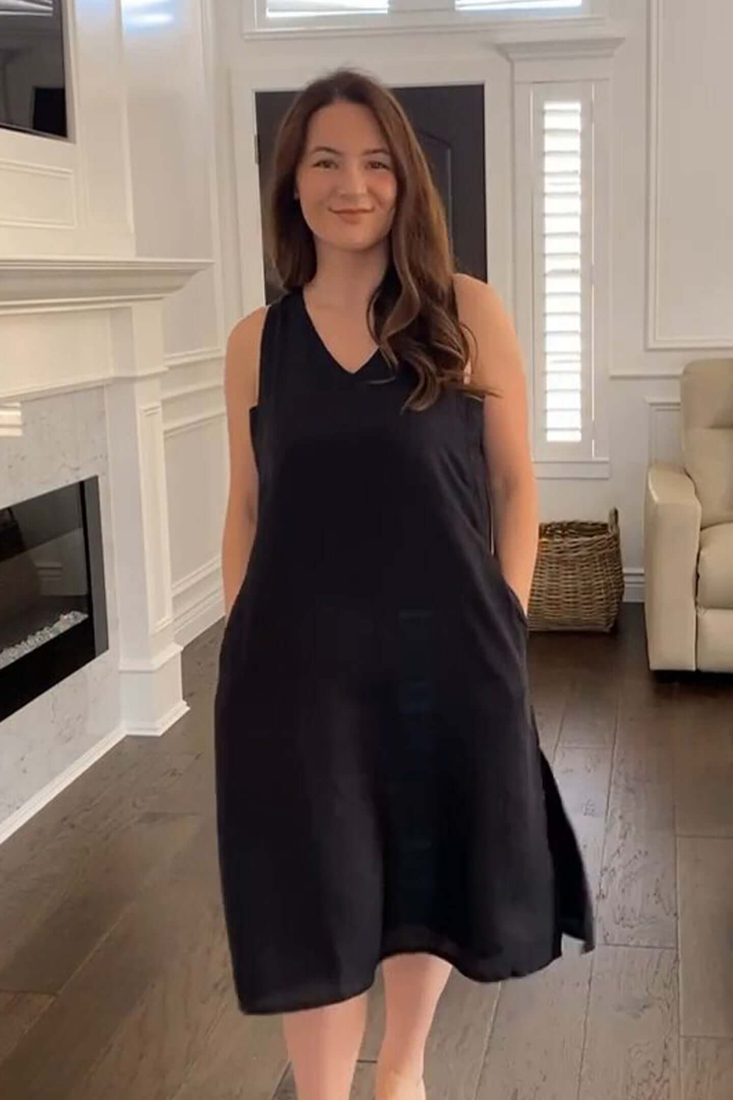 La robe Hemp Noir