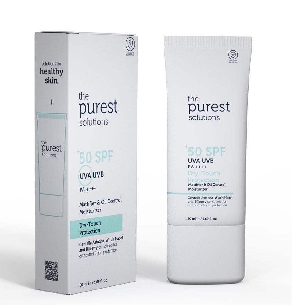 The Purest Solutions Matte Finish Sunscreen for Oily Skin 50 spf 50ml 3 Pack