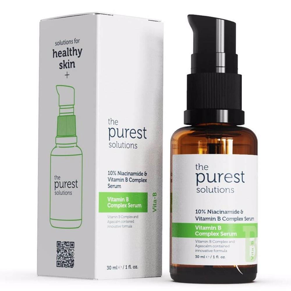 The Purest Solutions Vita-b Complex Niacinamide 10% Serum for Barrier Strengthening 2 Pack