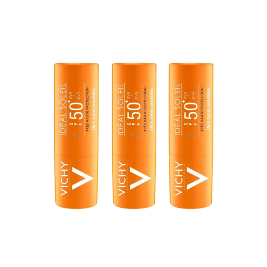 Vichy Capital Soleil Stick Sunscreen SPF50+ 9gr 3 Pack